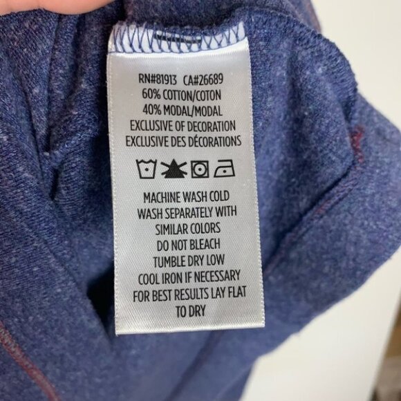 Robert Graham Men’s  Cotton Blend 1/4 Zip Heathered Blue Pullover Sweater - Picture 8 of 11